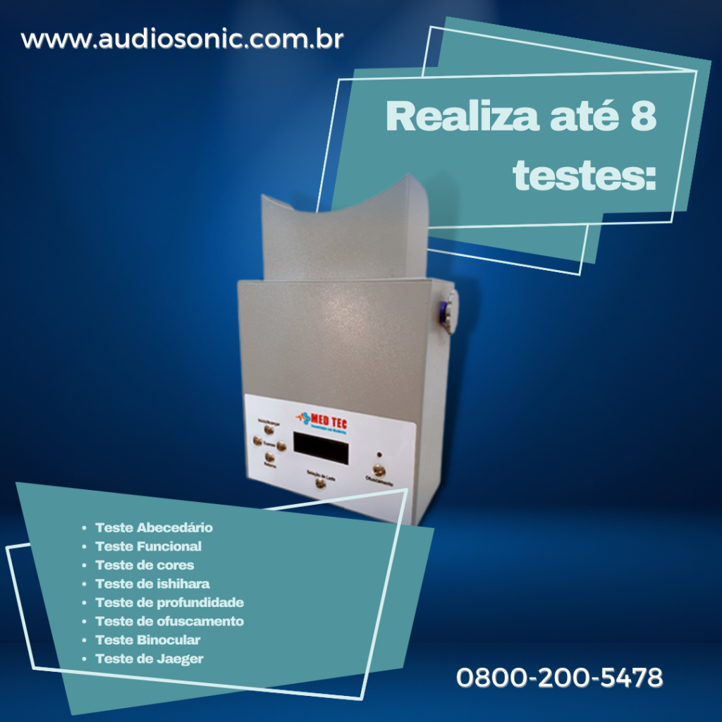 Acuidade visual va master audiosonic